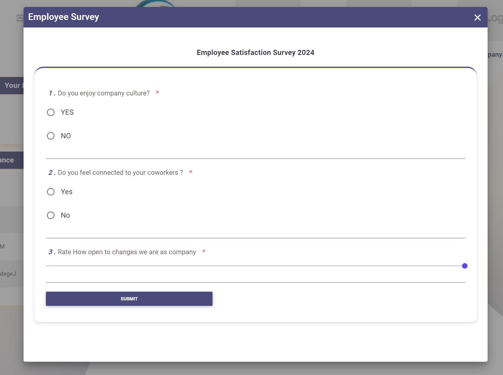 Employees Surveys